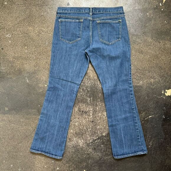 Old Navy “The Diva” Women’s Jeans Cotton Blend Size 12 Regular Small Rips - Picture 6 of 12